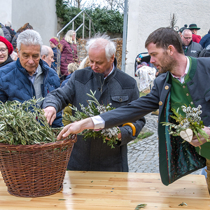 Palmweihe wird zu einem lebendigen Gottesdienst.